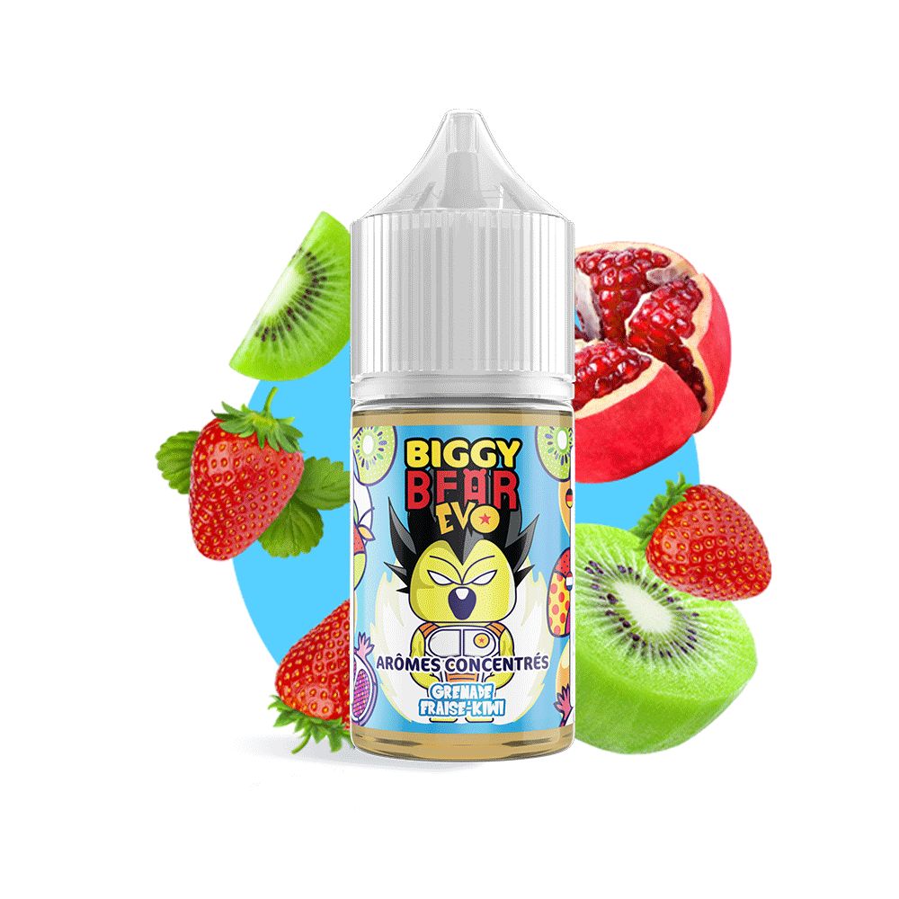 Biggy Bear EVO - Pomegranate Strawberry Kiwi Concentrate 30ml