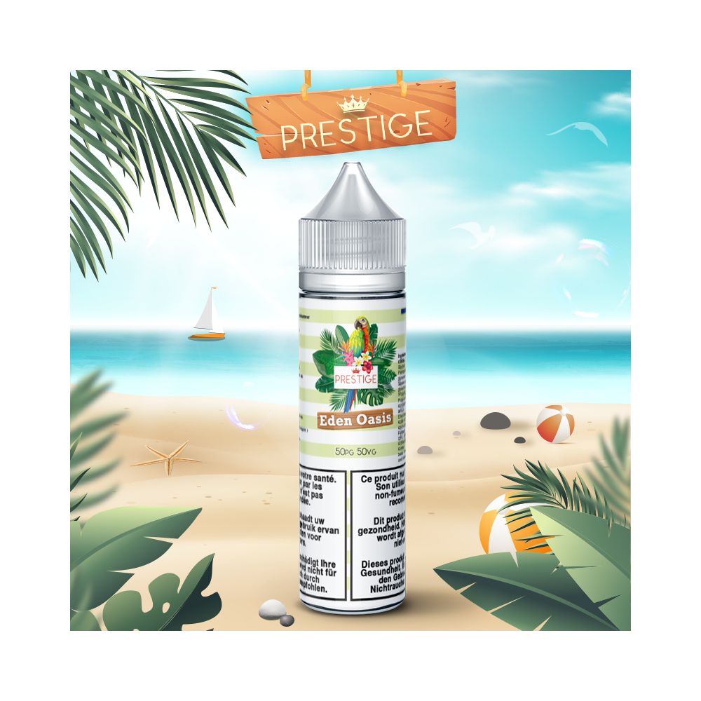 TPD Prestige Fruits - Eden Oasis (Ananas Citron Framboise) 50ml 50/50 PG/VG