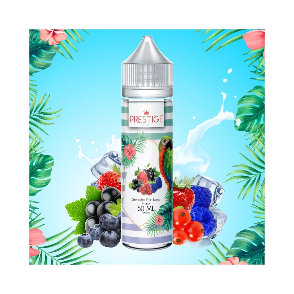 Prestige Fruits - Grenadine Raspberry Strawberry 50ml 50/50