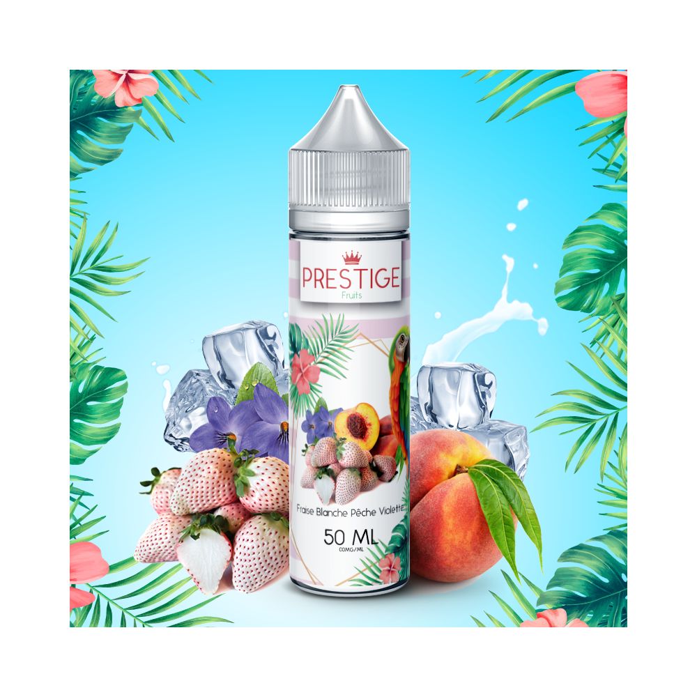 Prestige Fruits - White Strawberry, Peach, Violet 50ml