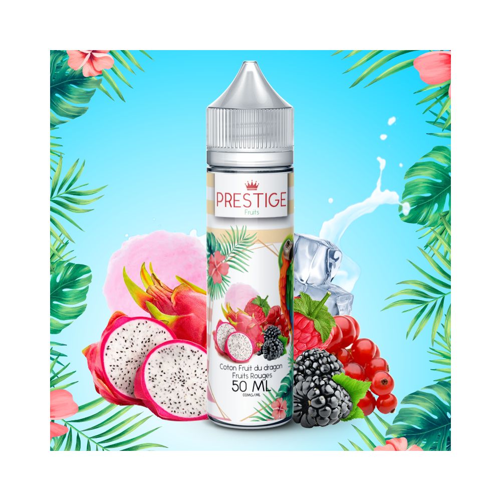 Prestige Fruits - Cotton Candy, Dragon Fruit, Red Fruits 50ml