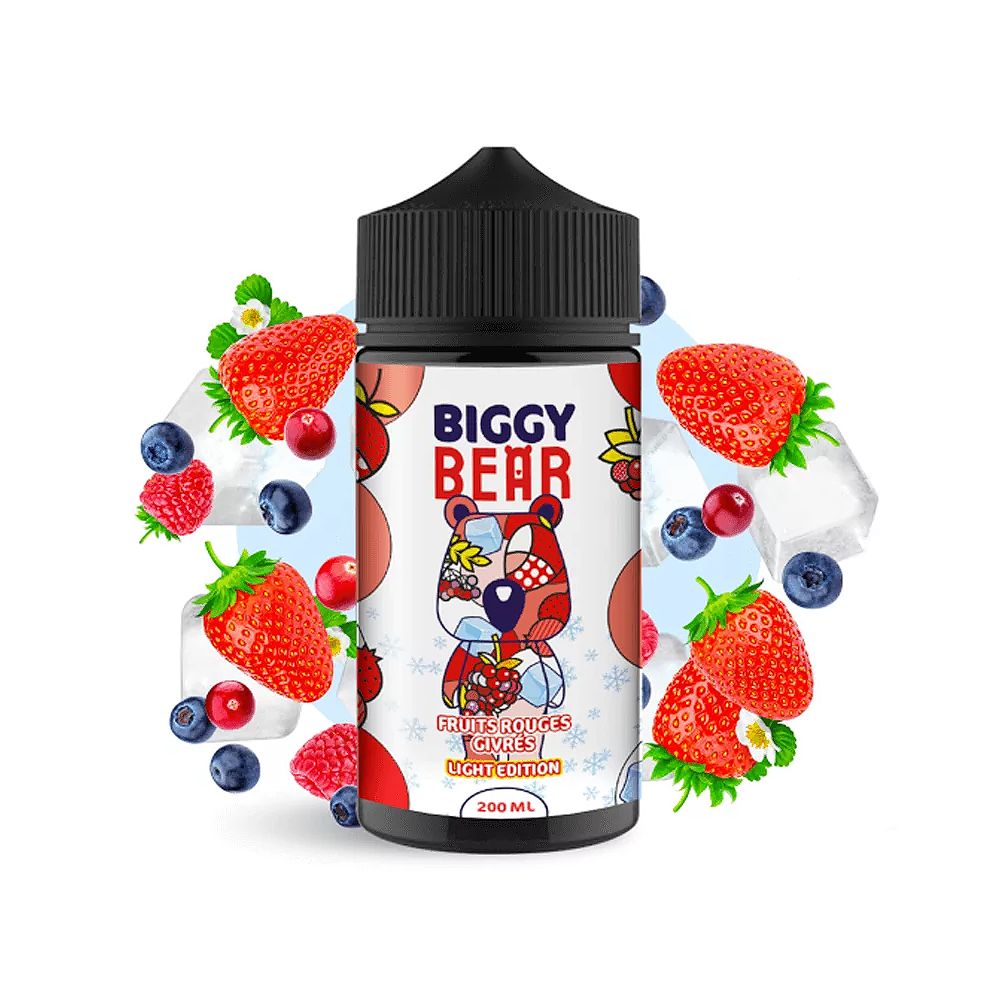 Biggy Bear - Iced Red Fruits - Light Edition 200ml