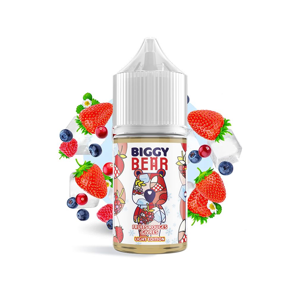 Biggy Bear - Fruits Rouges Givrés - Light Edition Concentrate 30ml