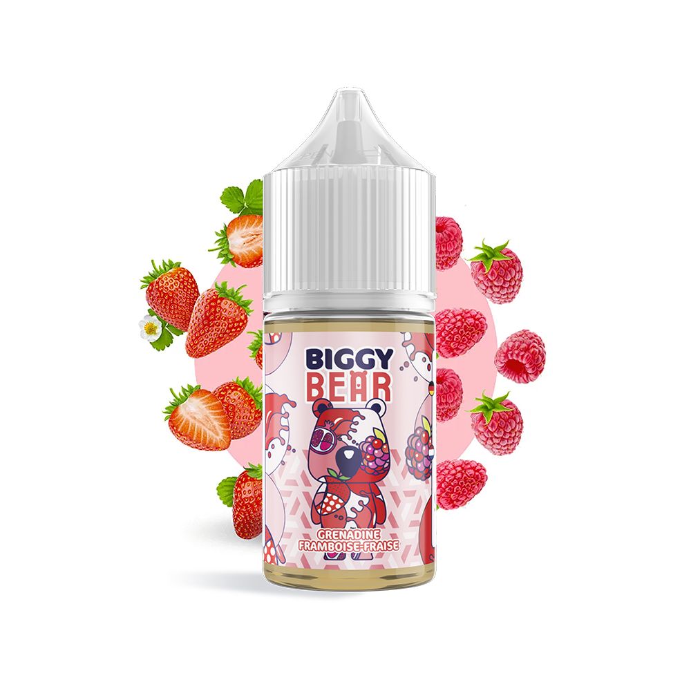 Biggy Bear - Fruits Rouges Givrés - Light Edition Concentrate 30ml
