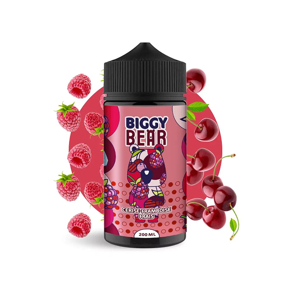Biggy Bear - Ice Raspberry Cherry 200ml