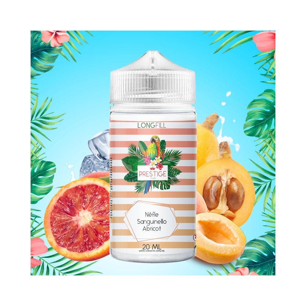 Prestige Fruits - LongFill Nèfle Sanguinello Abricot Concentré 20ml/120ml