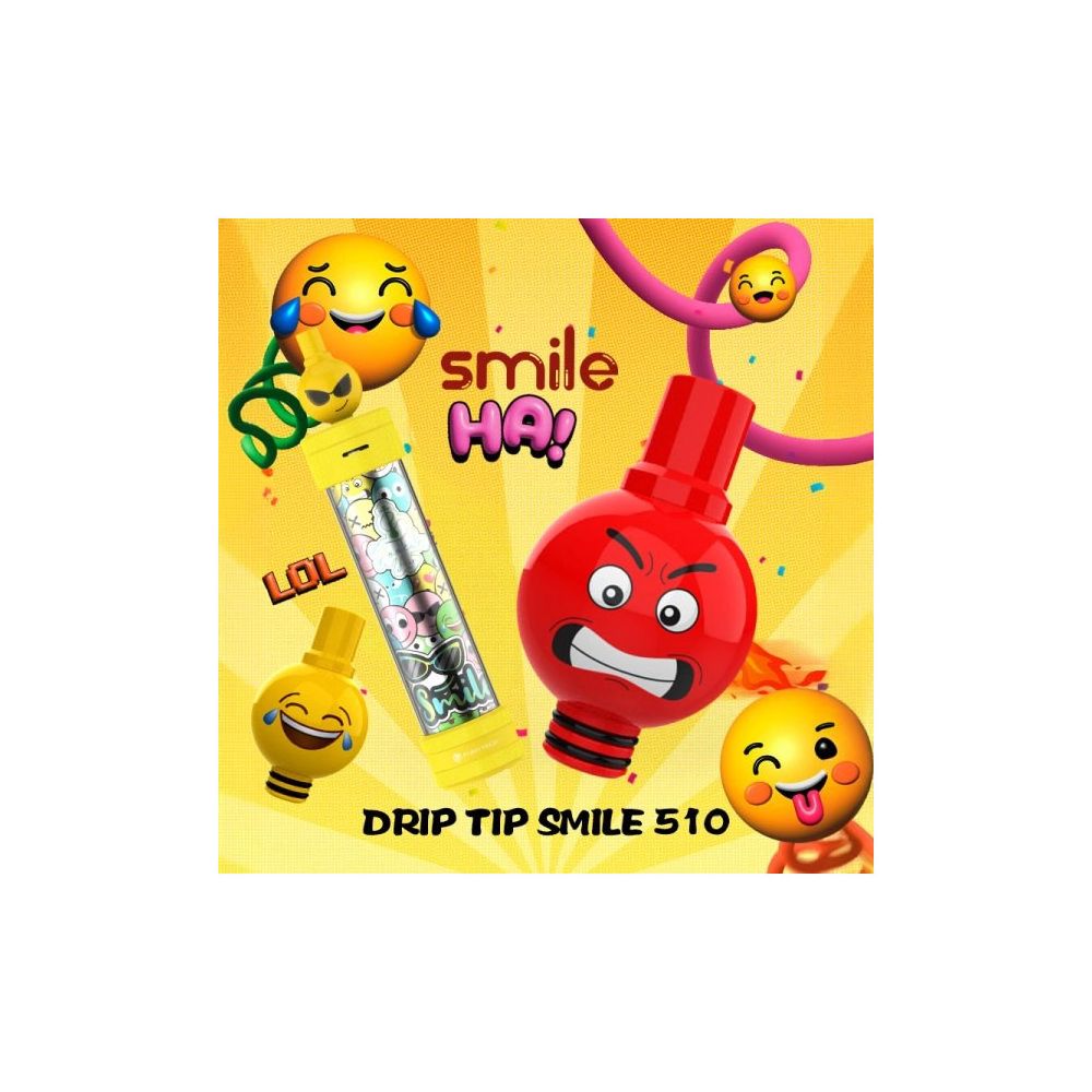 Fumytech - Drip Tip 510 Smile L - A X3