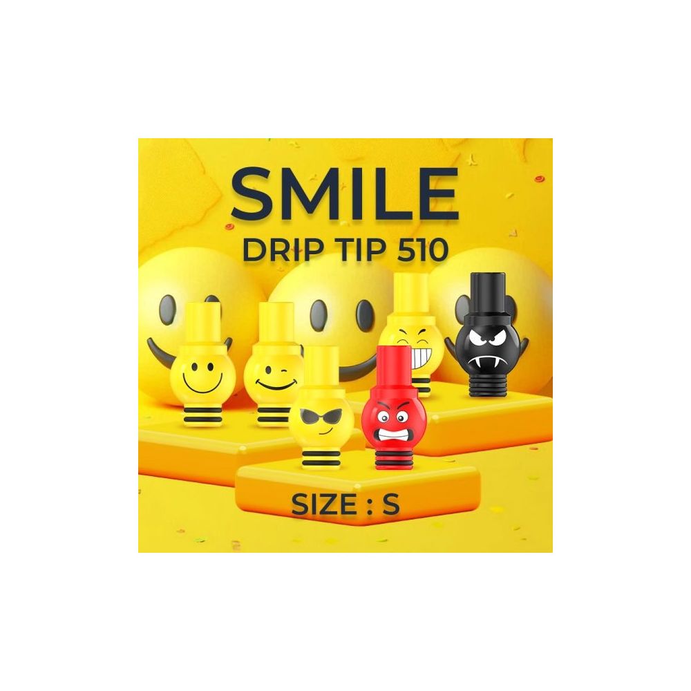 Fumytech - Drip Tip 510 Smile S - A/B X3