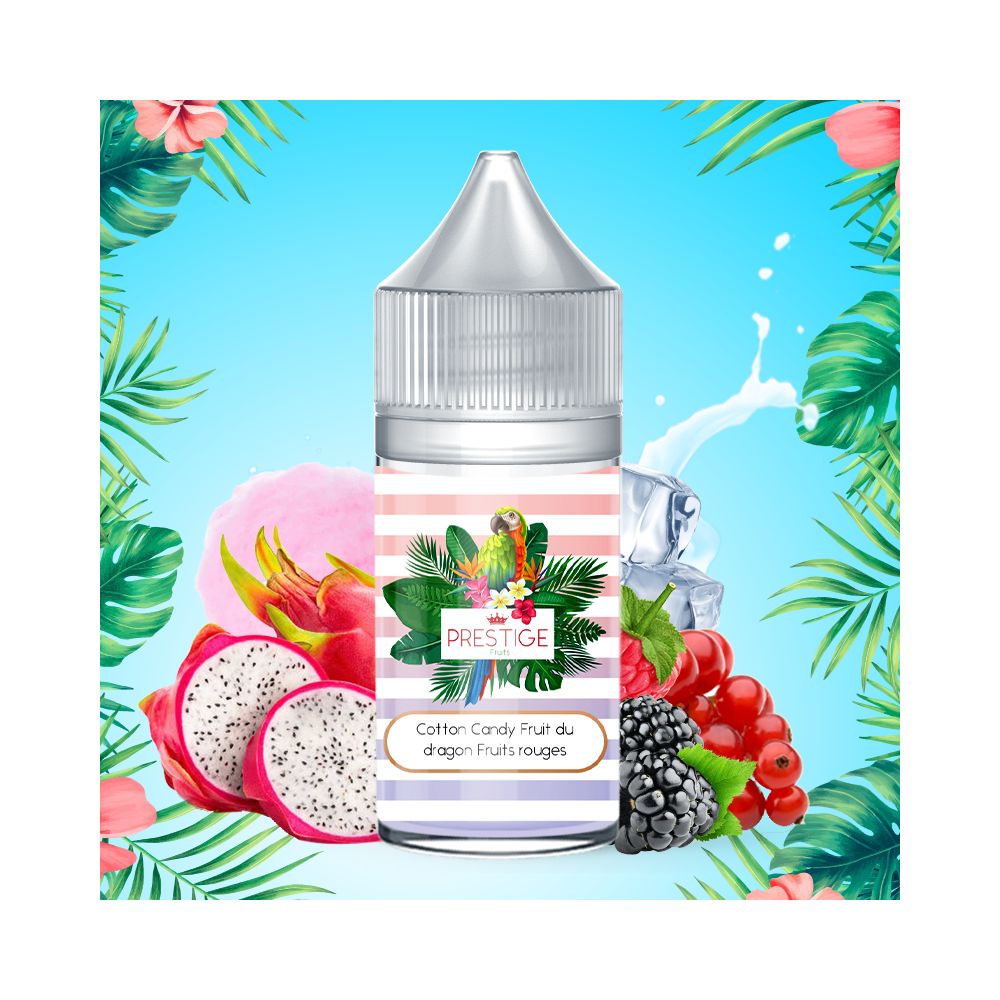 Prestige Fruits - Cotton Candy Dragon Fruit Red Fruits Concentrate 30 ML