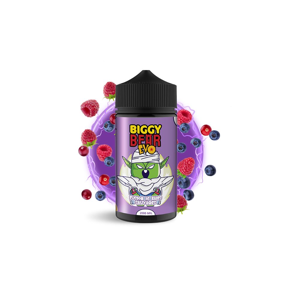 Biggy Bear Evo - Wild Berry Fusion - 50/50 200ml