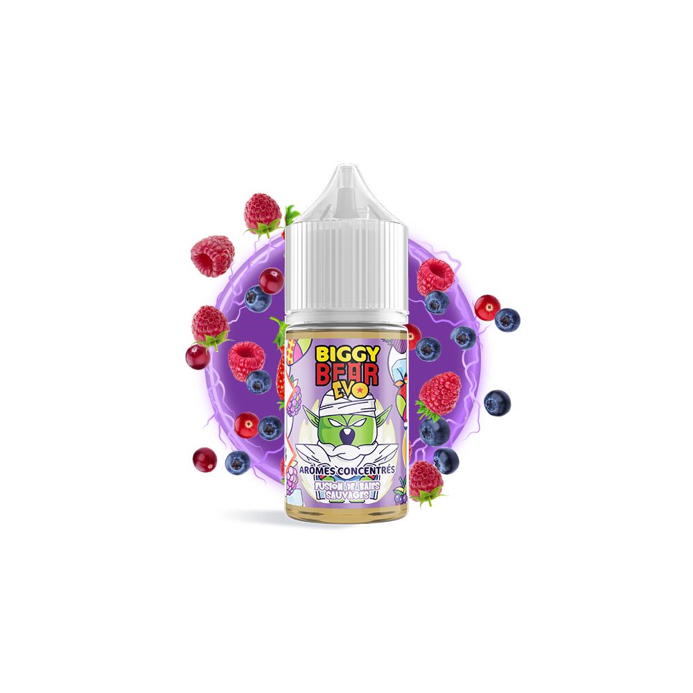 Biggy Bear EVO - Fusion de Baies Sauvages Concentré 30ml