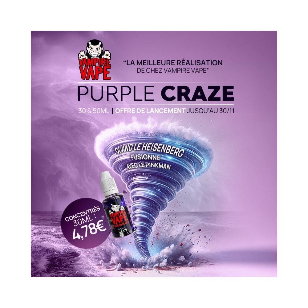 Vampire Vape - Purple Craze Concentrate 30ml