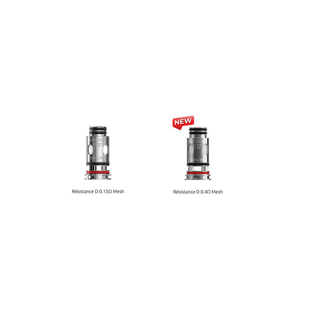 Smoktech - Résistances D-Coil X5