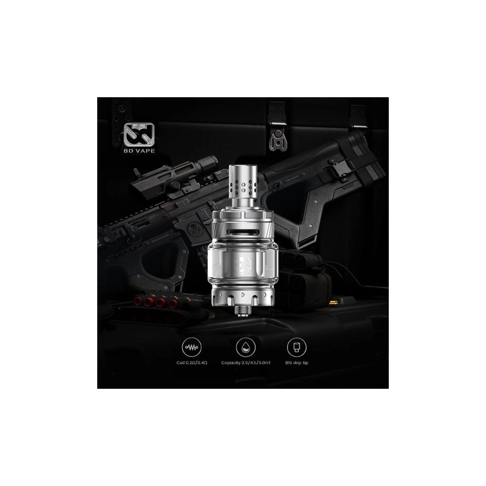 BD Vape - Precisio Sub-Ohm Blaster Silver Edition