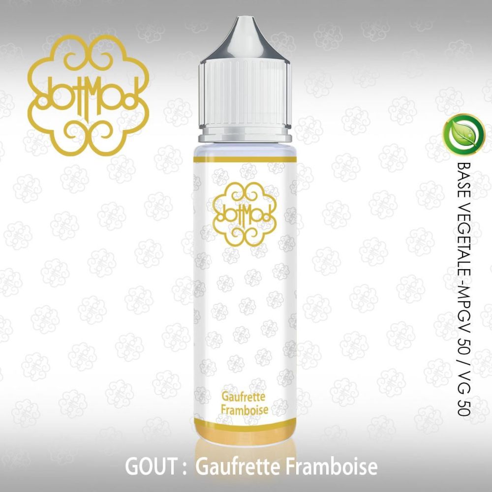 Dotmod Juice -Gaufrette Framboise MPGV 50/VG 50