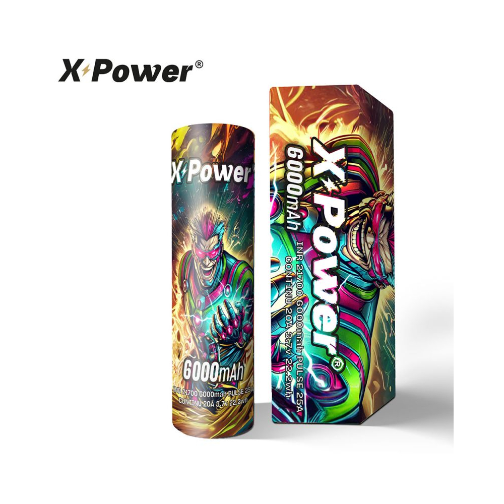X Power- Accus 21700 6000mAh