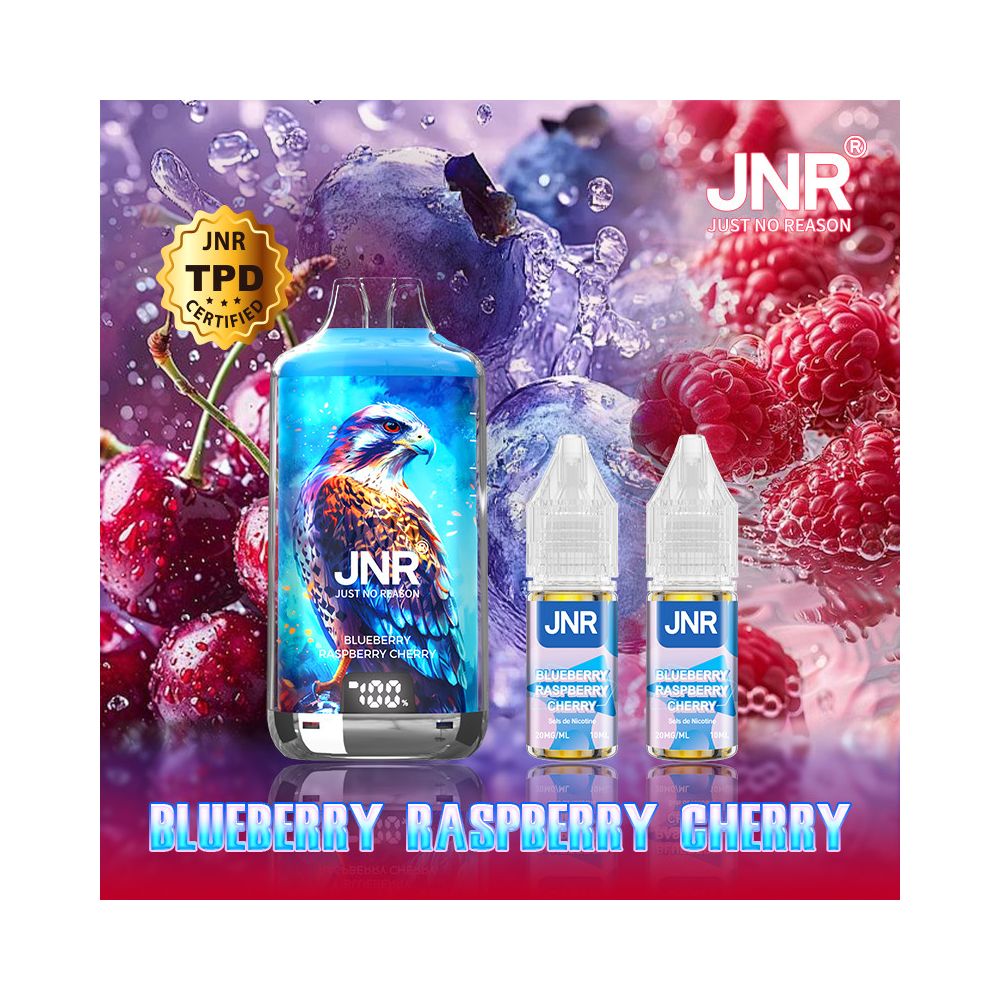 Falcon X JNR - Blueberry Raspberry Cherry - 28 000 puffs