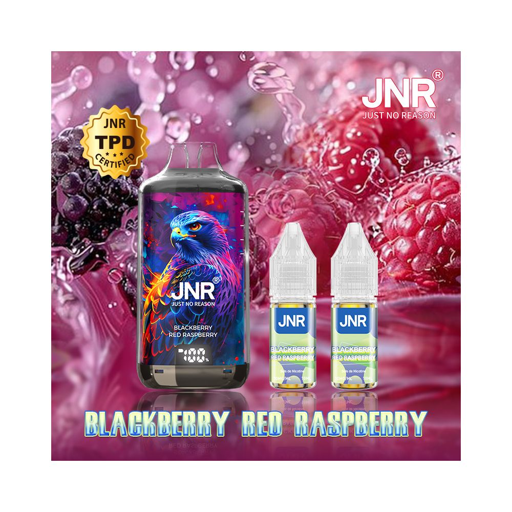 Falcon X JNR - Blackberry Red Raspberry - 28 000 puffs