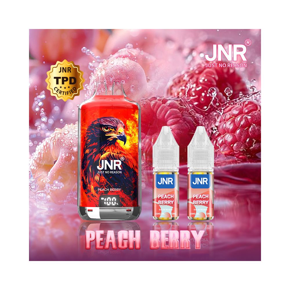 Falcon X JNR - Peach Berry - 28 000 puffs