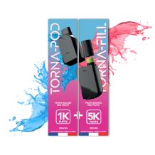 TORNA-BAR - Torna Pod / Fill Red Berries 6K Puffs x10