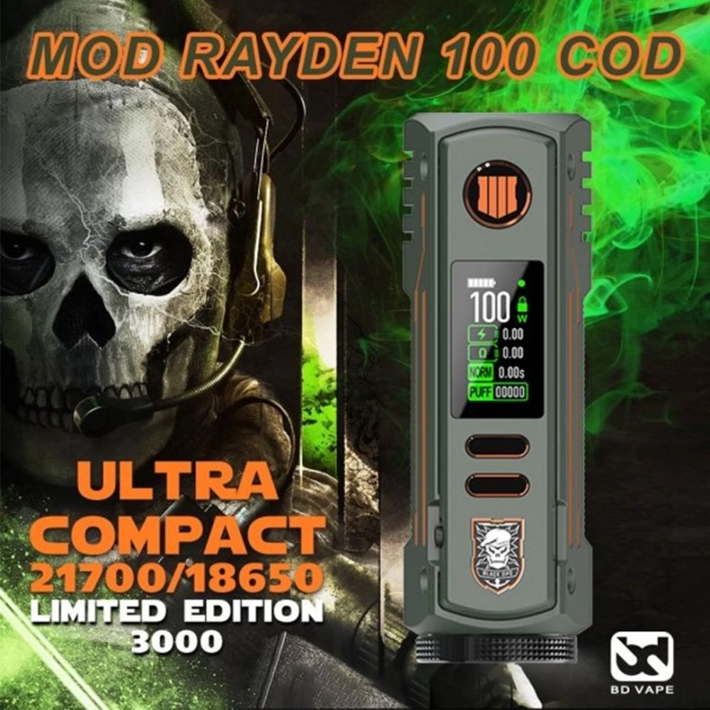 BD Vape - Mod Rayden 100 V2.0 COD Limited Edition